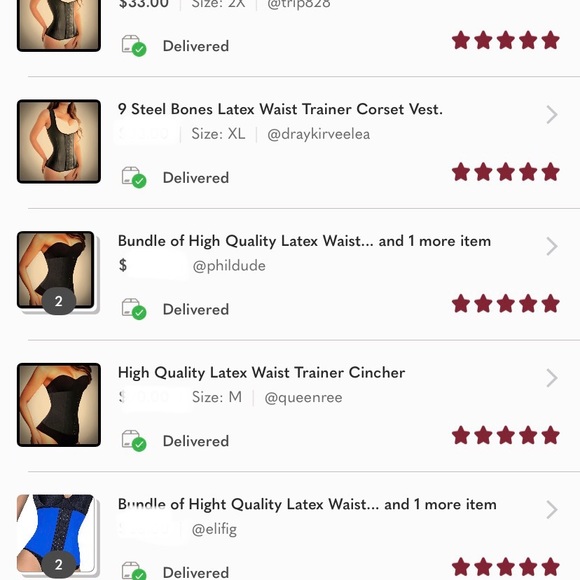 HIGHT QUALITY LATEX WAIST TRAINER - Picture 3 of 4